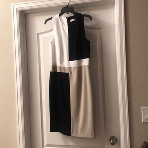Color Block Calvin Klein Dress